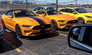 Here’s How The 2018 Mustang Looks In Orange Fury