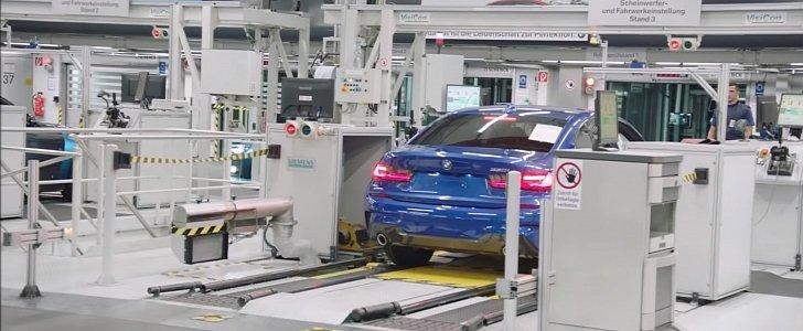 2019 BMW 3 Series production
