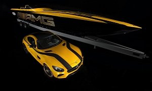 Here’s How the Mercedes-AMG GT Inspired Boat Looks Like in Action