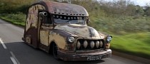 Here’s How You Build a Fake Rat Rod Van From a London Cab in Just 7 Days