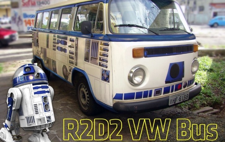 Here’s How You Turn a Volkswagen Camper into an R2-D2 Road Tripper