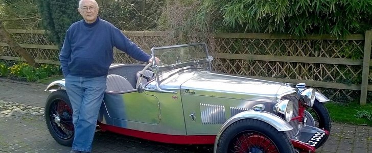 1934 Riley Lynx destroyed in barn fire, restored to former glory by former rally driver