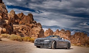 Here’s The 2019 BMW 8 Series Convertible in Las Vegas And Death Valley