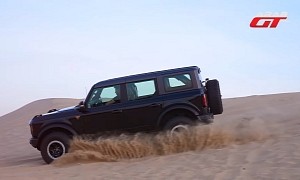 Here’s the 2022 Ford Bronco Surfing Dunes in the United Arab Emirates