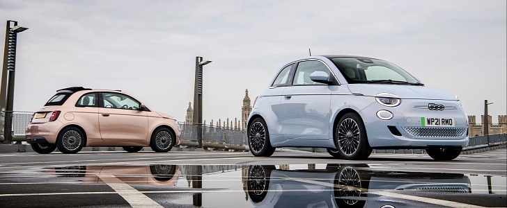 Fiat 500 Won the award for Best Electric Car at the Marie Claire UK Sustainability Awards