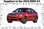Here’s the List of Suppliers for the BMW X4