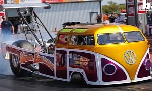 Here’s the Quickest Volkswagen Ever, the Mental Breakdown Dragster