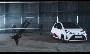 Here’s The Toyota Yaris GRMN Putting On Its Dancing Shoes