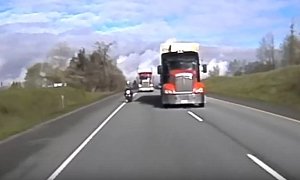 Here’s Why You Shouldn’t Ride Near Trucks On The Highway