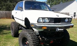 Here’s Your Chance to Own a BMW E30 3 Series Monster Truck