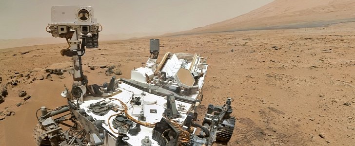 Self-portrait of Curiosity in Gale Crater on the surface of Mars