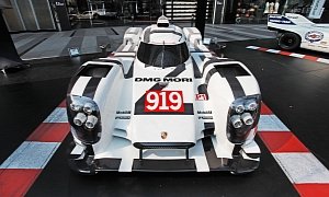 Here’s Your Chance to Own a Porsche 919 Hybrid 1:1 Model Car Rolling Chassis