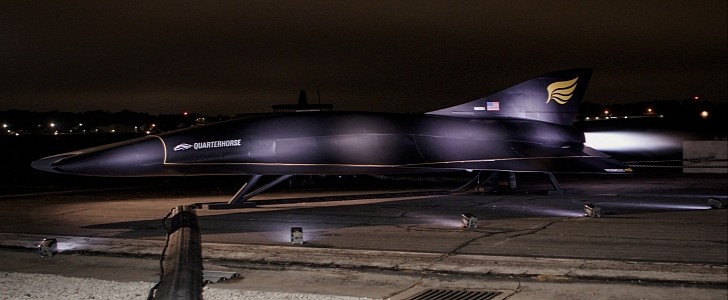 Hermeus unveils full-scale prototype of hypersonic aircraft Quarterhorse
