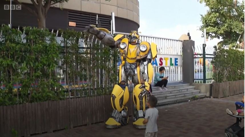 giant bumblebee transformer