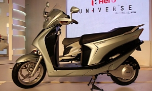 Hero Leap, India's Debut Production Hybrid Scooter
