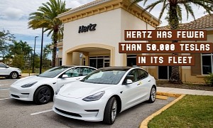 Hertz Has a Much Smaller Tesla Fleet Than Previously Planned