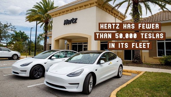 Hertz has a much smaller Tesla fleet than it previously planned to buy