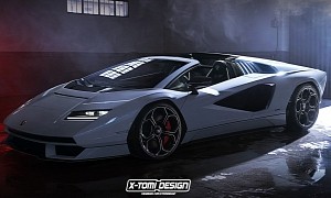 Hey Lamborghini, How About Making the Countach Roadster Look Like This?