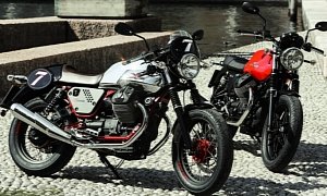 Hi-Res Photos of the new Moto Guzzi V7 Bikes Released