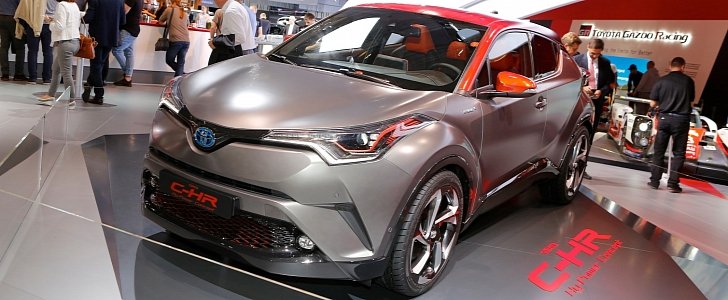 Toyota C-HR Hy-Power Concept live at 2017 Frankfurt Motor Show