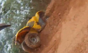High-Speed ATV Crash Could Have Ended Bad