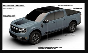 Highlights Info Graph Shows All 2022 Ford Maverick First Edition Details at Once