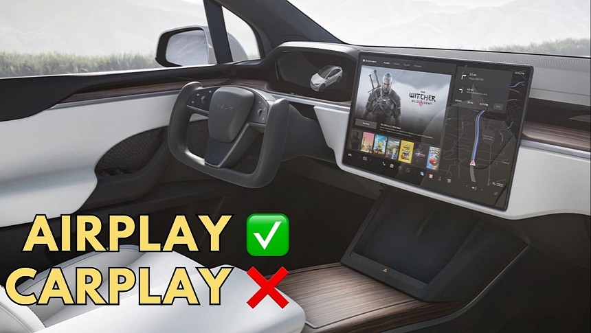 Tesla will bring AirPlay to its cars