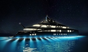 Highly-Anticipated Black Shark Luxury Superyacht Promises to Dazzle With Its Daring Design