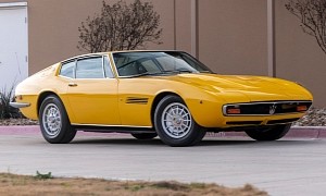 Highly Desirable 1973 Maserati Ghibli SS Will Add Pizzazz to Someone's Garage