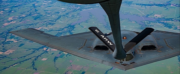 Detailed shot of B-2 Spirit