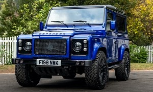 Highly-Modified Land Rover Defender 90 Owned by Jenson Button Is Up for Auction