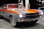Highway Celis' 1970 Chevelle Rides on 24s, Looks Orange With Procharged LS3 Pride