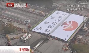 Chinese Highway Overpass Gets Taken Down and Rebuilt in Less than Two Days