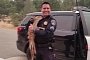 Highway Patrol Officer Rescues Fawn from California Fire, is Internet Hero