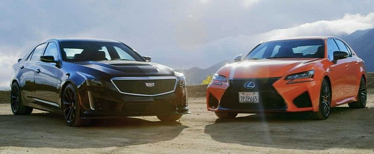 Hilarious Cadillac CTS-V vs. Lexus GS F Comparison Says These Are Both Great
