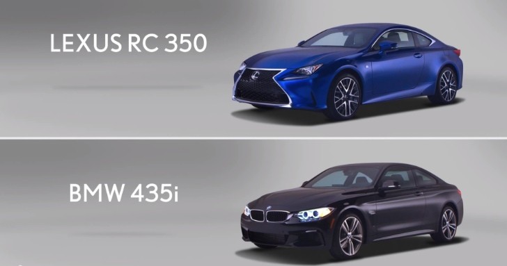 BMW 435i vs Lexus RC 350