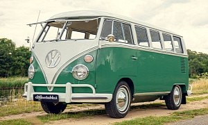 Hippies Will Love This Volkswagen T1 Electric Van With a Tesla Model S Battery