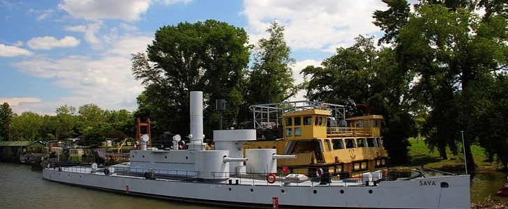 SMS Bodrog/Sava is now a floating museum on the Danube, in Belgrade, Serbia