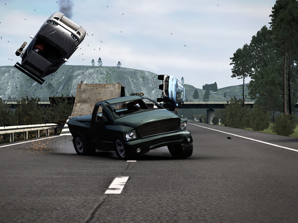 Crashday highway mayhem