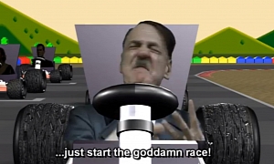 Hitler Mario Kart is Weird Fun