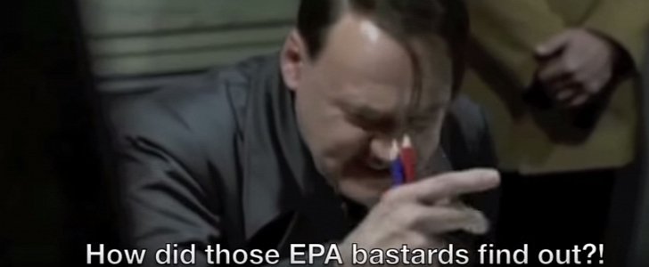 Hitler Rages After Finding Out about Volkswagen’s EPA Diesel Scandal