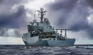 HMS Enterprise Got Closer to the North Pole Than Any Other Royal Navy Ship This Year