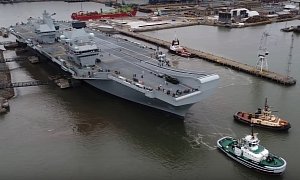 HMS Queen Elizabeth Is Britain's New Carrier, Will Host F-35 Fighter Jets