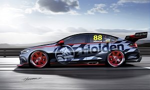 Holden Reveals NG Commodore-based V8 Supercar Concept