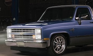 Holley Addresses the Classic Car Market With Modern LED Headlamps for the Chevy C10 Pickup
