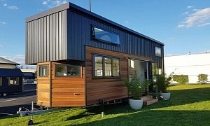 Holly Is a Tiny House With Spectacular Interior, Includes a "Funky Retreat"