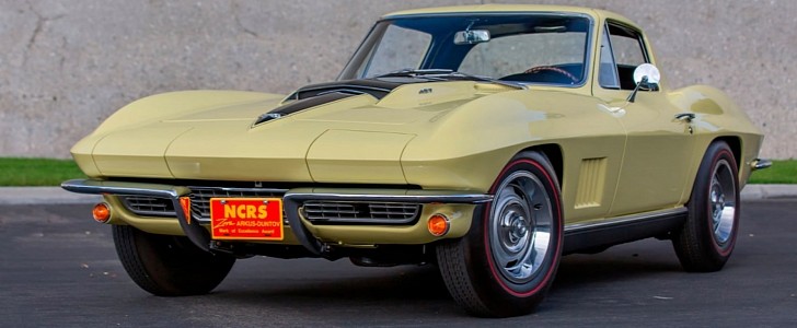 Very rare 1967 Chevrolet Corvette L88 Coupe fetches $2.45 million at auction