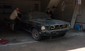 Holy-Grail 1968 Ford Mustang Uncovered After 39 Years, It's an R-Code Cobra Jet