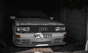 Holy Mother of Barn Finds: Abandoned Audi Quattro Found in Storage After Almost 30 Years