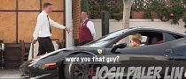 Homeless Guy Refused by Restaurants Is Welcomed When Driving a Ferrari 458 Italia
